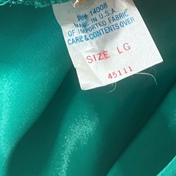 Vintage Turquoise Top - Picture 7 of 7